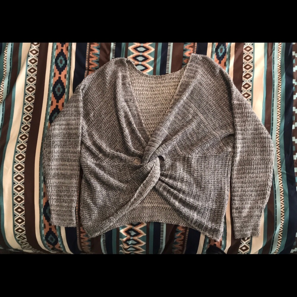 Knot Back Sweater